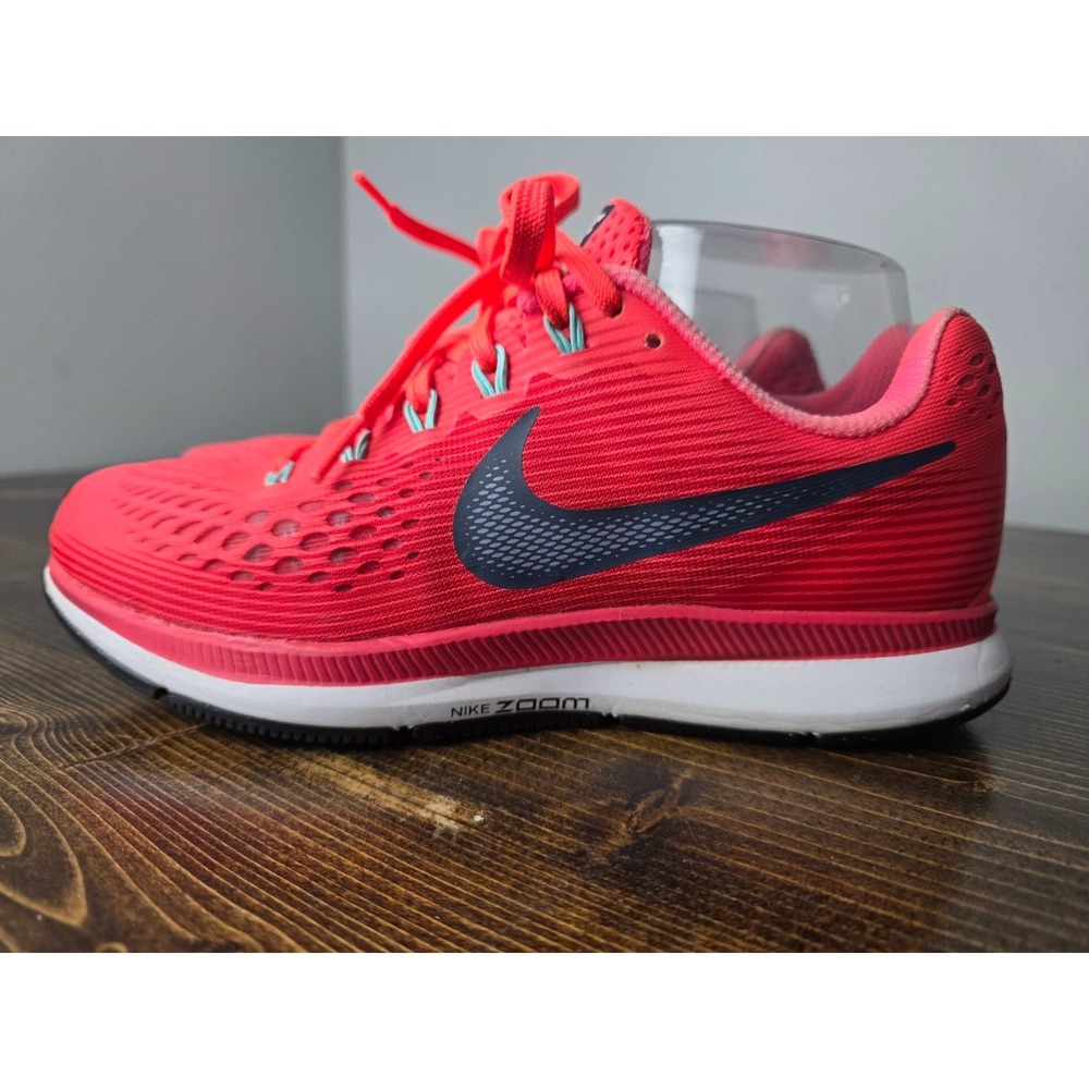 Nike Zoom Pegasus 34 Women's Sneakers Size 7.5 Pink Running Lightweight Shoes